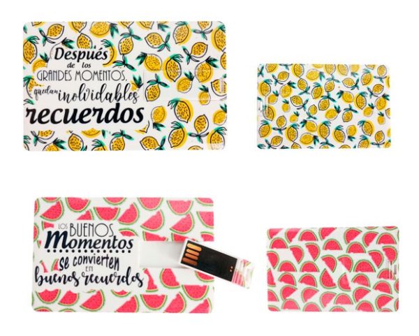 USB "INOLVIDABLES RECUERDOS" 8 GB