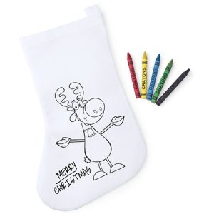 CALCETINES NAVIDAD PARA COLOREAR