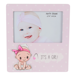 PORTAFOTOS "IT'S A GIRL" MADERA 50-99