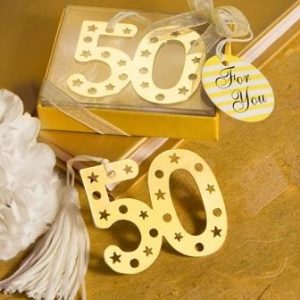 ELEGANTE PUNTO DE LIBRO 50 ANIVERSARIO