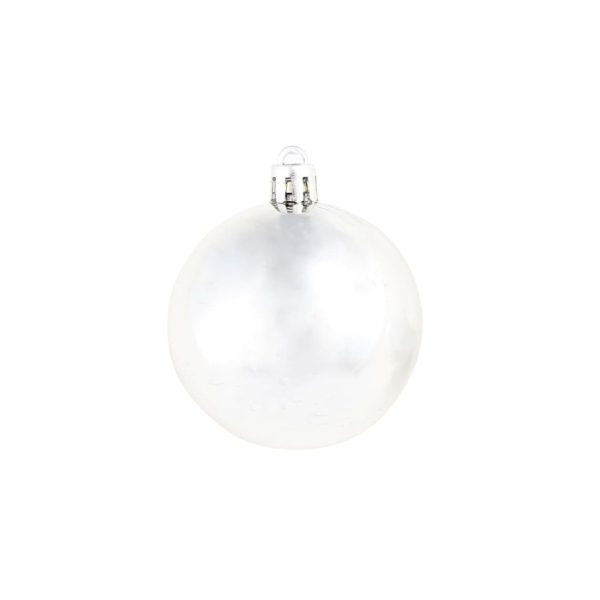 Conjunto de bolas de natal 100 pcs 3/4/6 cm prateado - Image 7