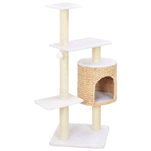 Árvore para gatos c/ postes arranhadores em erva marinha - Image 2