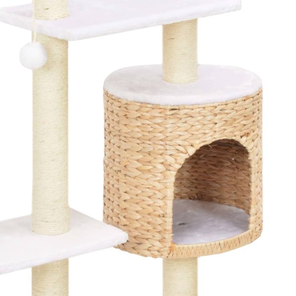Árvore para gatos c/ postes arranhadores em erva marinha - Image 5