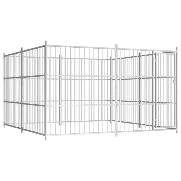 Canil de exterior 300x300x185 cm