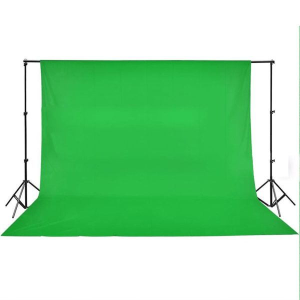 Fundo fotográfico em algodão verde 500x300 cm chroma key - Image 4