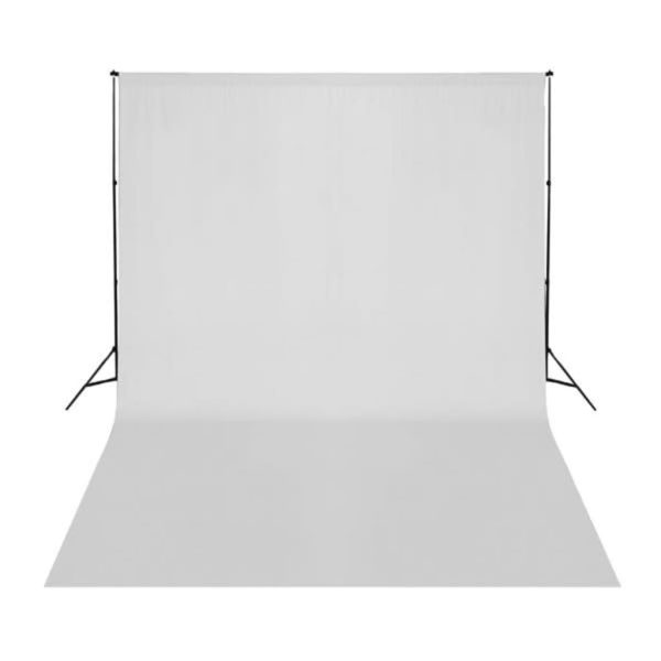 Fundo fotográfico em algodão branco 500x300 cm - Image 2