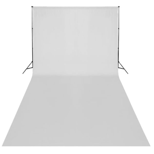 Fundo fotográfico em algodão branco 600x300 cm - Image 2