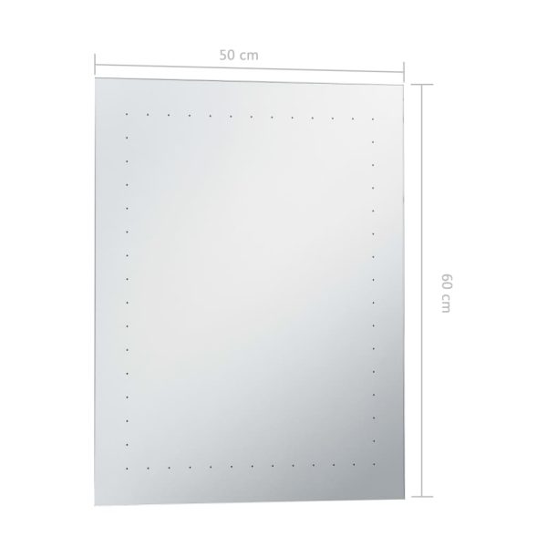 Espelho de parede LED para casa de banho 50x60 cm - Image 7