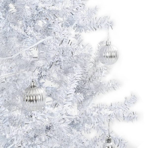 Árvore de Natal c/ neve base formato guarda-chuva 190 cm branco - Image 6
