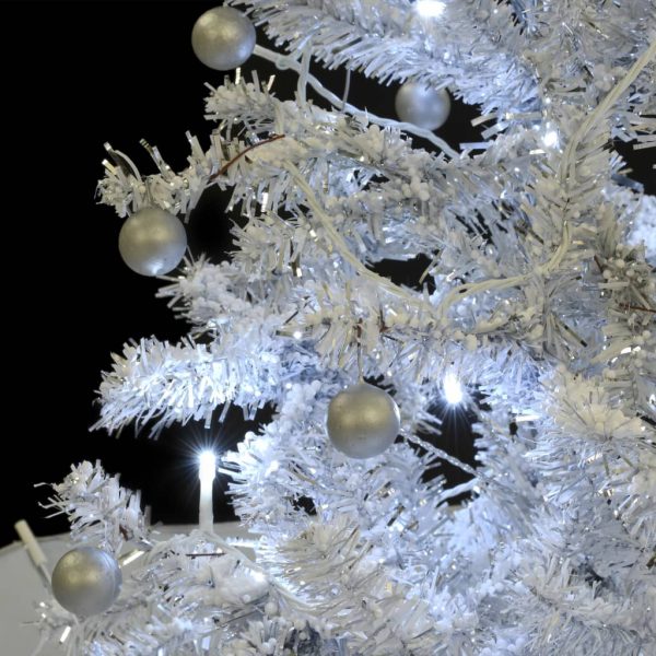 Árvore de Natal c/ neve base formato guarda-chuva 190 cm branco - Image 7