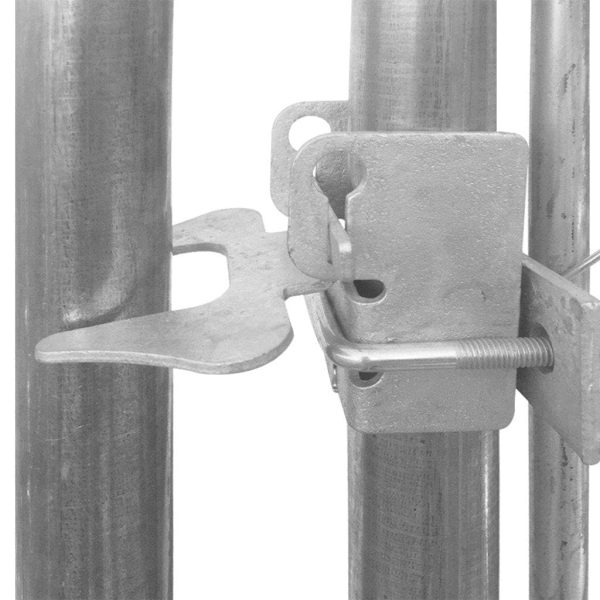 Canil de exterior com telhado 760x190x225 cm - Image 4