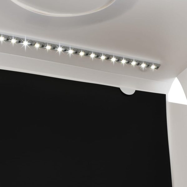 Caixa luz LED dobrável estúdio foto. 40x34x37cm plástico branco - Image 4