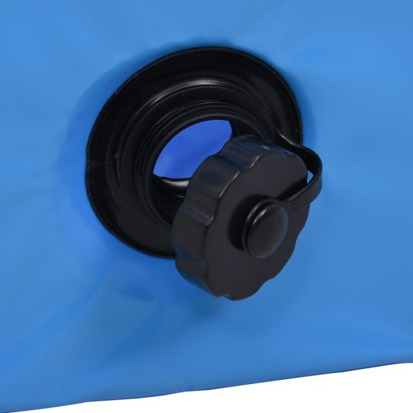 Piscina para cães dobrável 120x30 cm PVC azul - Image 7