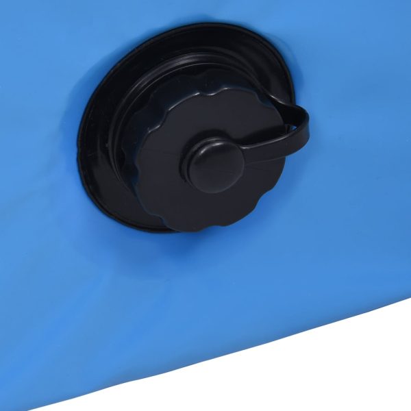 Piscina para cães dobrável 120x30 cm PVC azul - Image 8