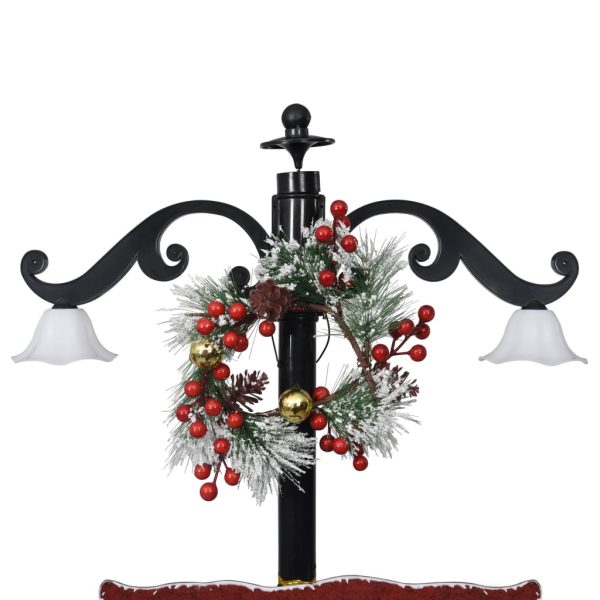 Árvore Natal c/ neve base formato guarda-chuva 170 cm PVC azul - Image 4