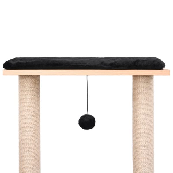 Árvore para gatos c/ tapete arranhador sisal 129 cm - Image 4