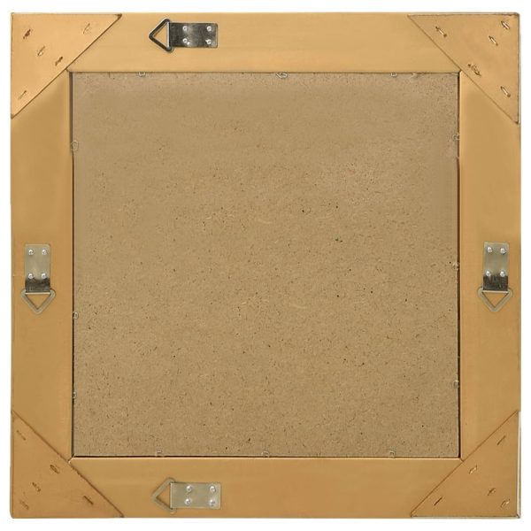 Espelho de parede estilo barroco 50x50 cm dourado - Image 3
