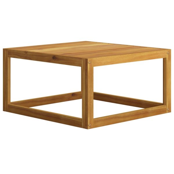 Mesa de centro 68x68x29 cm madeira de acácia maciça - Image 4