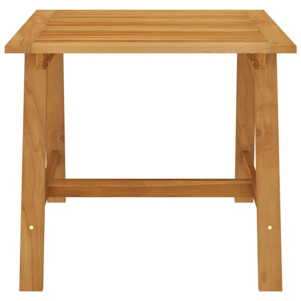 Mesa de jantar para jardim 88x88x74 cm madeira de acácia maciça - Image 2