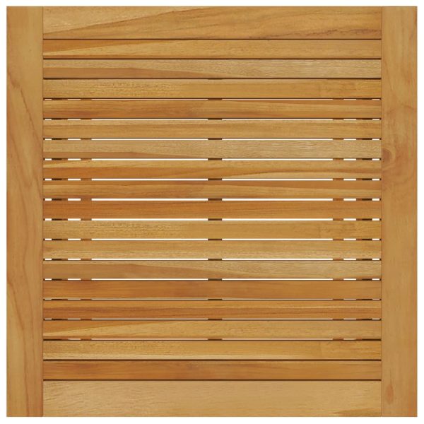 Mesa de jantar para jardim 88x88x74 cm madeira de acácia maciça - Image 4
