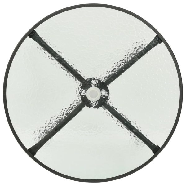Mesa de bistrô Ø80x71 cm aço antracite - Image 3