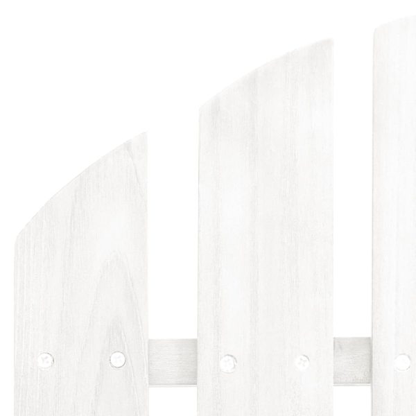 Cadeira de jardim Adirondack c/ otomano e mesa abeto branco - Image 10