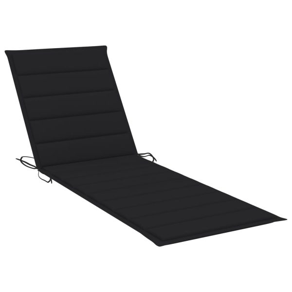 Espreguiçadeira de jardim com mesa e almofadão pinho impregnado - Image 7