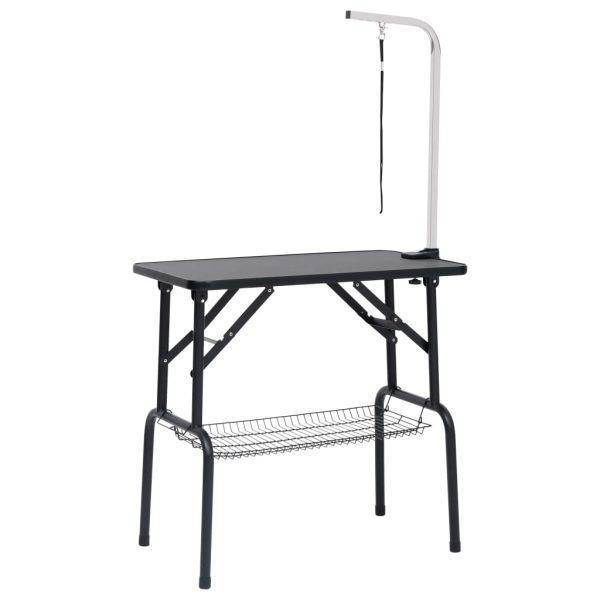 Mesa de grooming ajustável para cães com 1 laço e cesto - Image 2