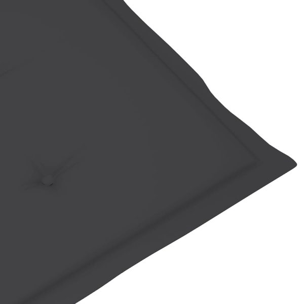 Cadeiras de jardim reclináveis c/ almofadões 8 pcs teca maciça - Image 9