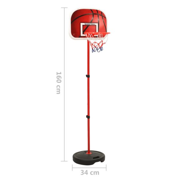 Conjunto jogo de basquetebol infantil ajustável 160 cm - Image 8