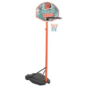 Conjunto jogo de basquetebol portátil ajustável 180-230 cm