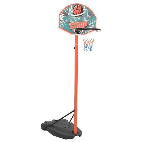 Conjunto jogo de basquetebol portátil ajustável 180-230 cm