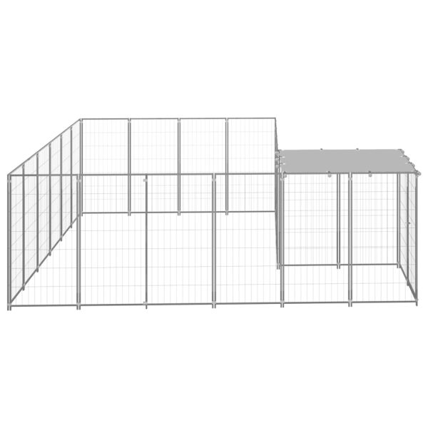 Canil 8,47 m² aço prateado - Image 3