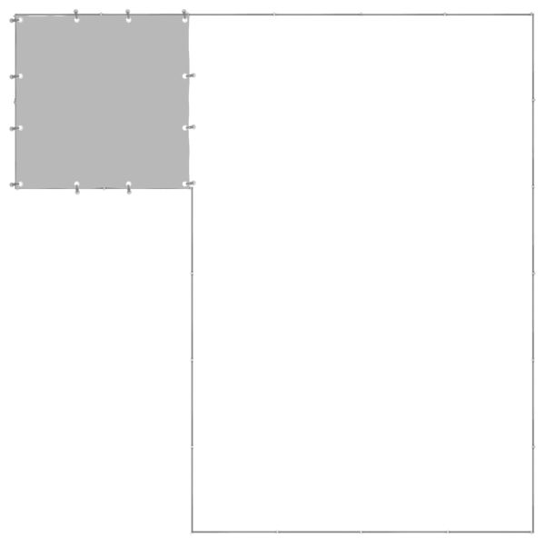Canil 8,47 m² aço prateado - Image 4