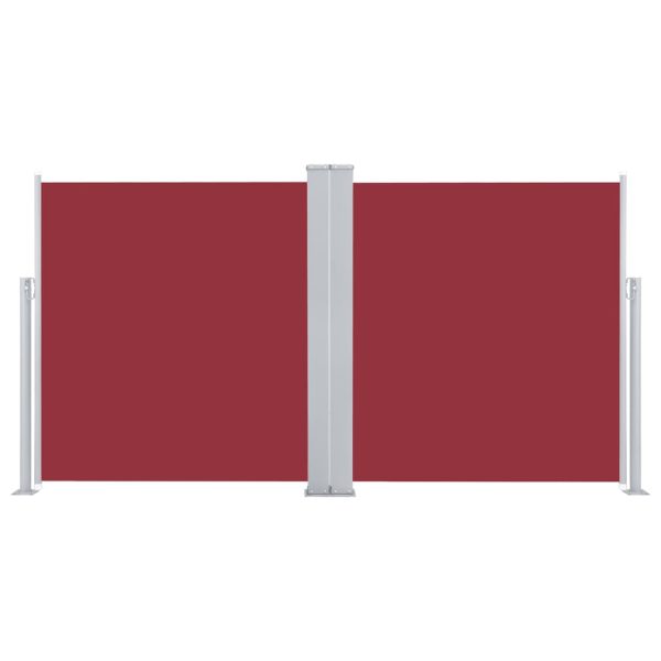 Toldo lateral retrátil 160x600 cm vermelho - Image 4