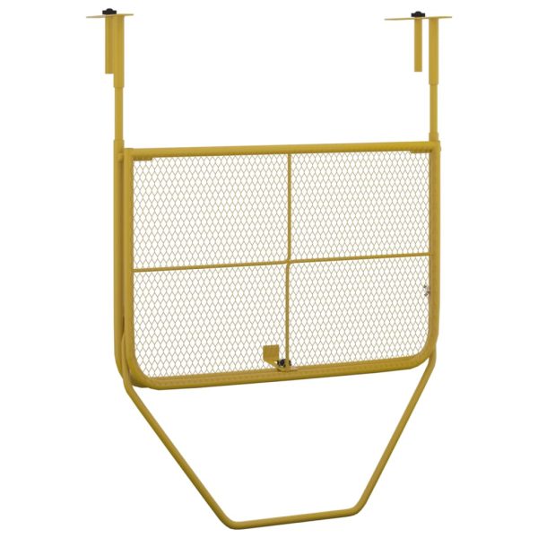 Mesa para varanda 60x40 cm aço dourado - Image 5