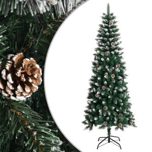 Árvore de Natal artificial com suporte 240 cm PVC verde