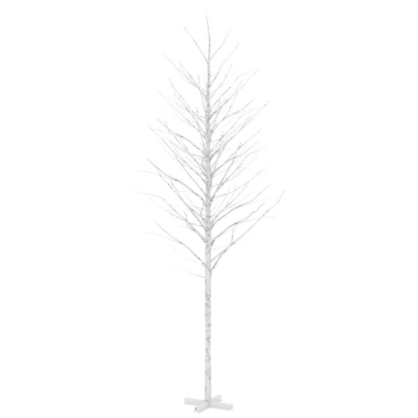 Árvore c/ 672 luzes LED 400 cm bétula branco quente - Image 2