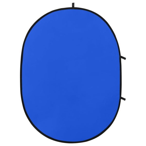 Tela fundo de estúdio oval 2-em-1 200x150 cm verde e azul - Image 4