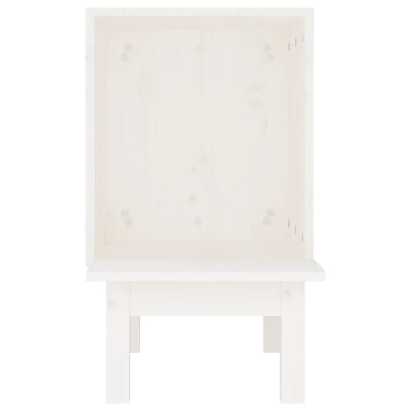 Ninho para gatos 60x36x60 cm pinho maciço branco - Image 4