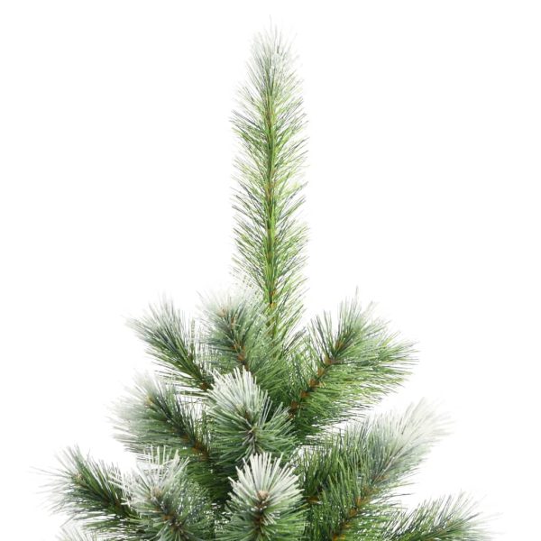 Árvore de Natal artificial articulada c/ flocos de neve 240 cm - Image 4