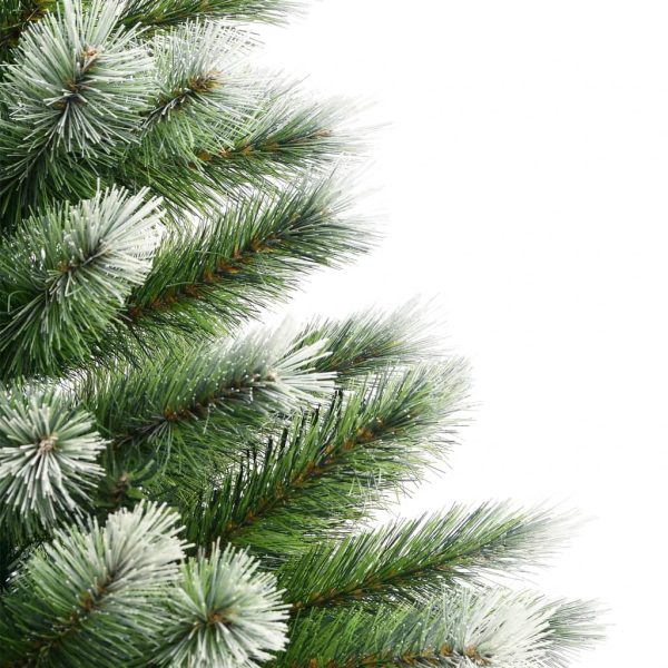 Árvore de Natal artificial articulada c/ flocos de neve 240 cm - Image 5