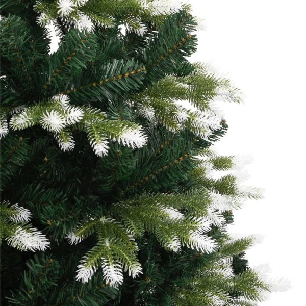 Árvore de Natal artificial articulada c/ flocos de neve 240 cm - Image 4