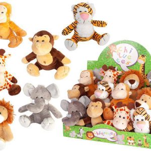 PELUCHE SELVA ANIMALES 19 CM