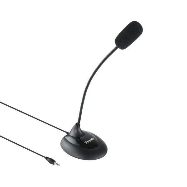Microfono multimedia tooq tqmm - 213 fflexible jack 3.5mm