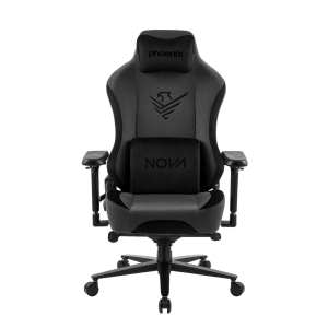 Phoenix nova silla gaming alta gama fabricada en tela gris