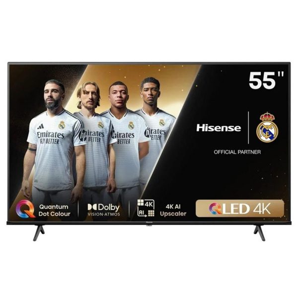 Tv hisense 55pulgadas qled 4k uhd -  55e7nq -  smart tv