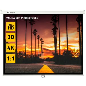 Pantalla de proyección manual 169pulgadas