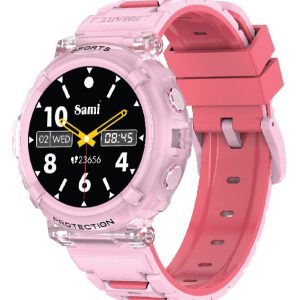 RELOJ SAMI WEARABLE SMARTBAND JELLY 3ATM ROSA