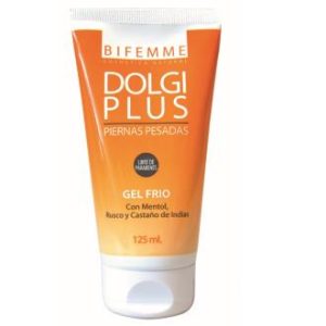 DOLGI PLUS PERNAS PES.gel frio 125ml.amarelo